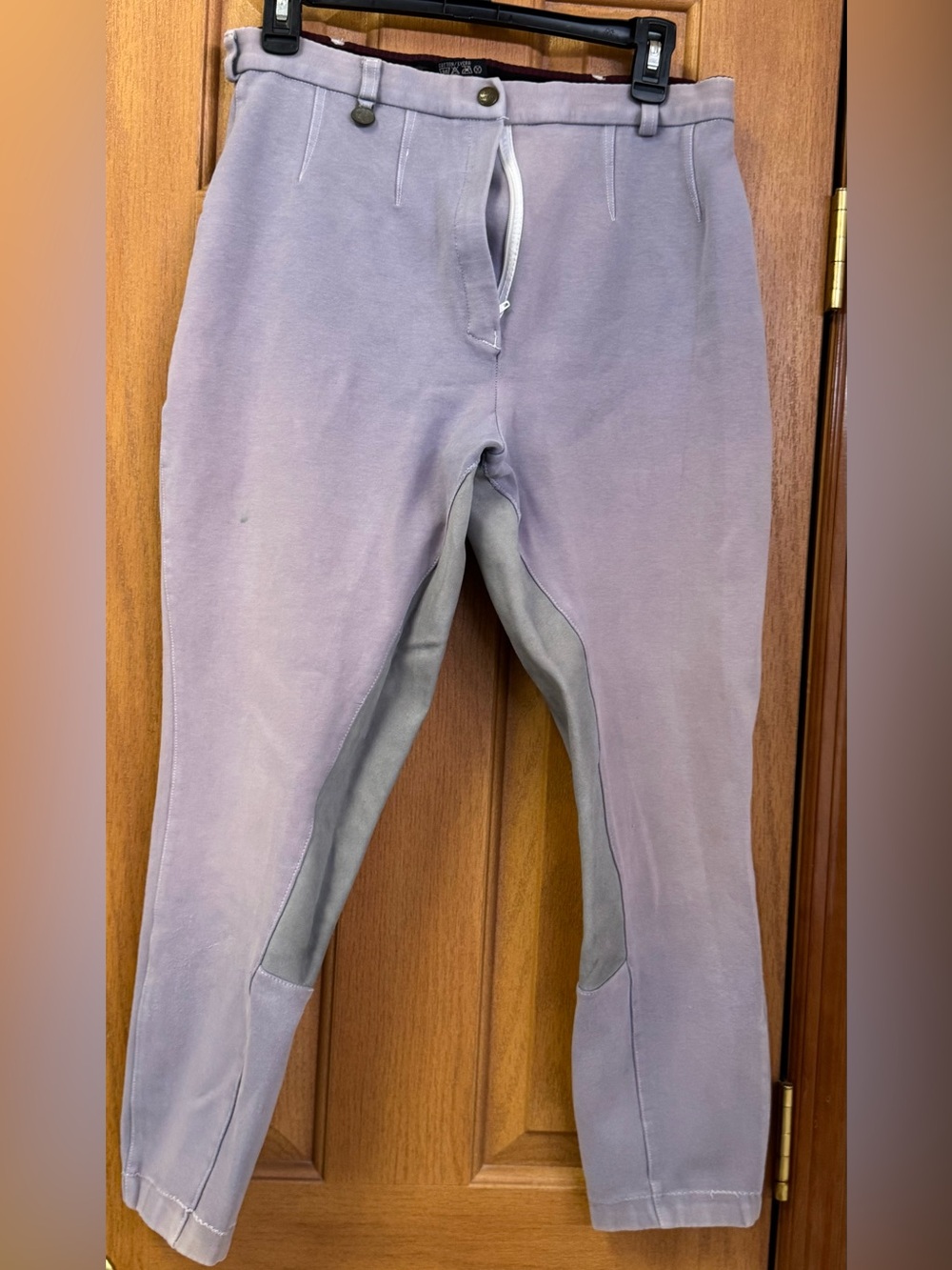 On Course Breeches Horse
Riding Pants Women's Large Long Grey Equestrian Cotton